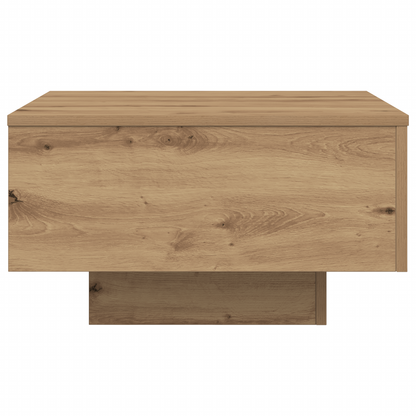 Kaffebord Med Led-Lys Artisan Eg 55X55X31 Cm