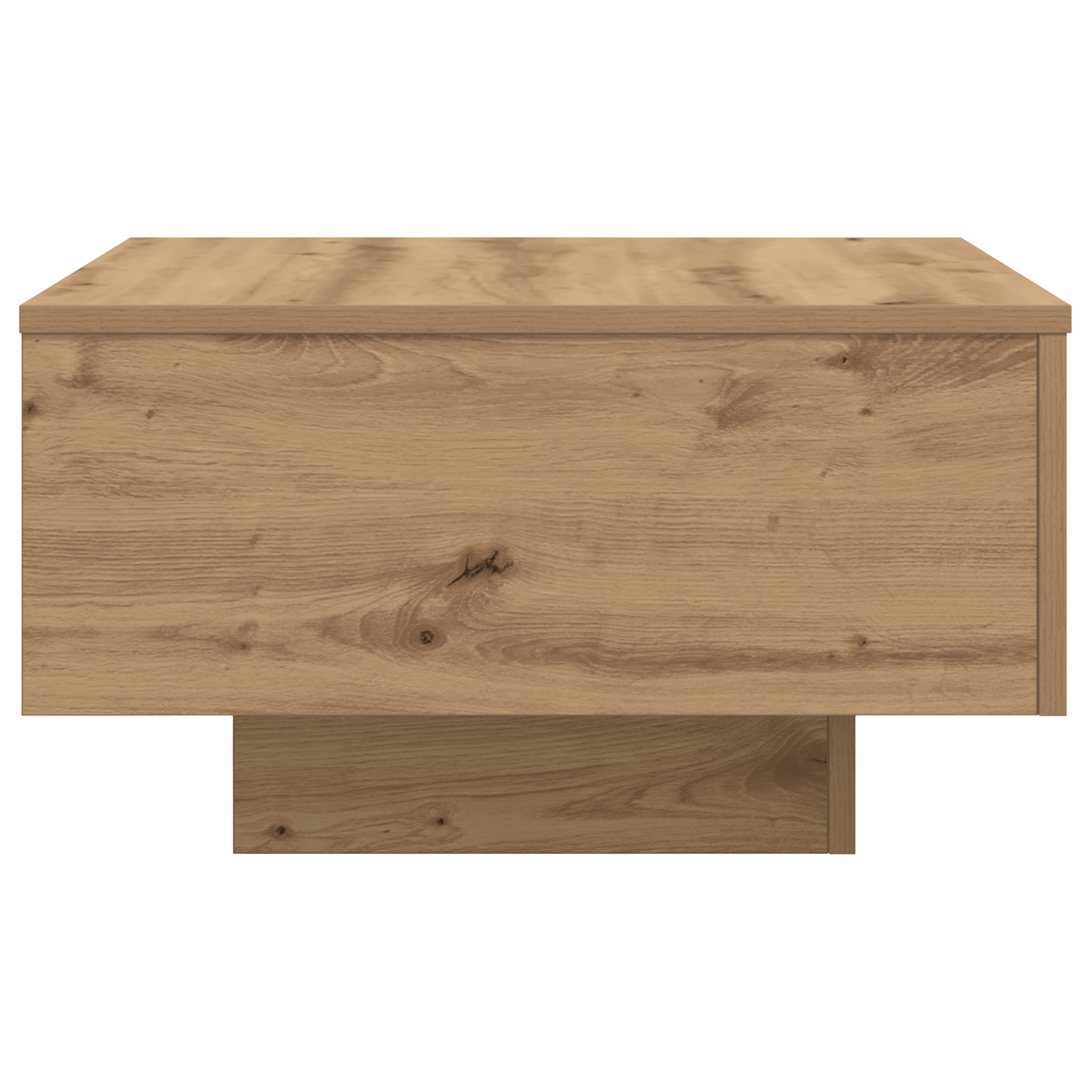 Kaffebord Med Led-Lys Artisan Eg 55X55X31 Cm