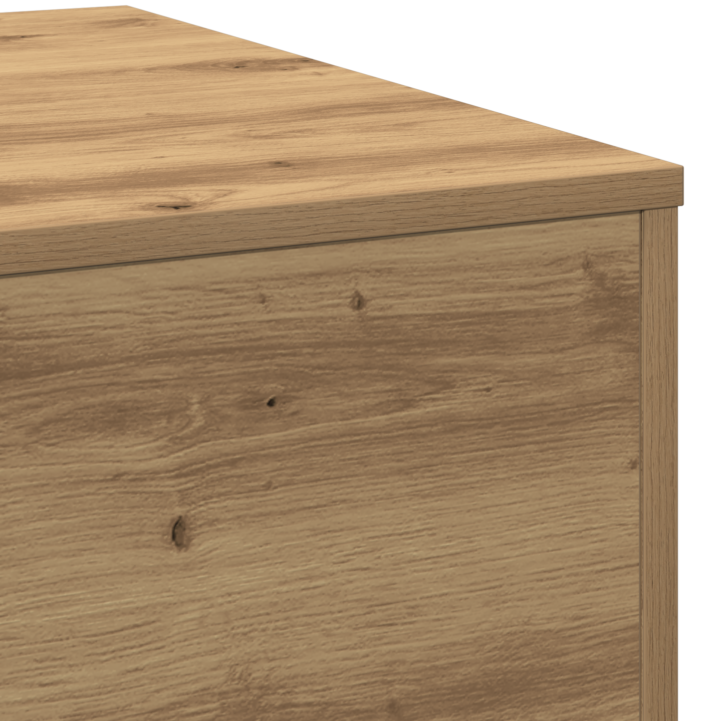 Sofabord Artisan Egetræ 80X80X31 Cm Ingeniørt Træ