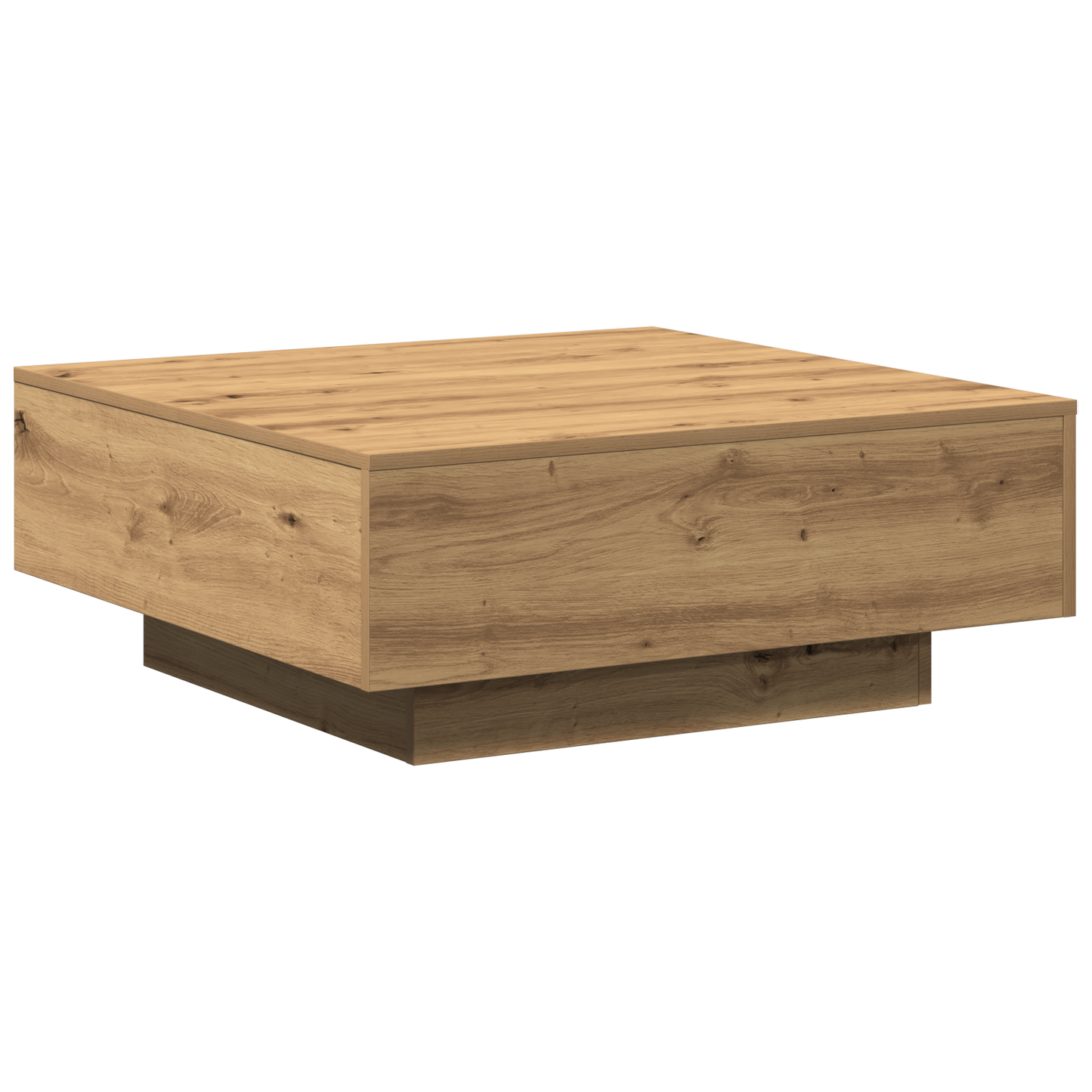 Sofabord Artisan Egetræ 80X80X31 Cm Ingeniørt Træ
