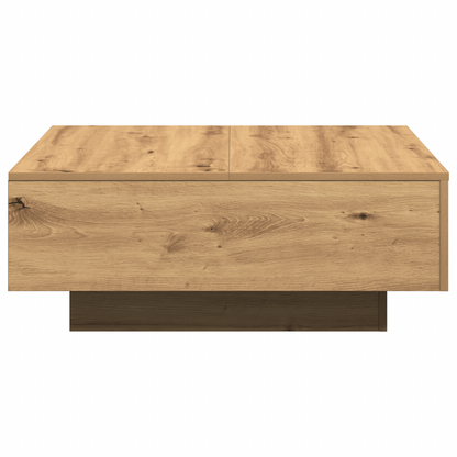 Sofabord Artisan Egetræ 80X80X31 Cm Ingeniørt Træ