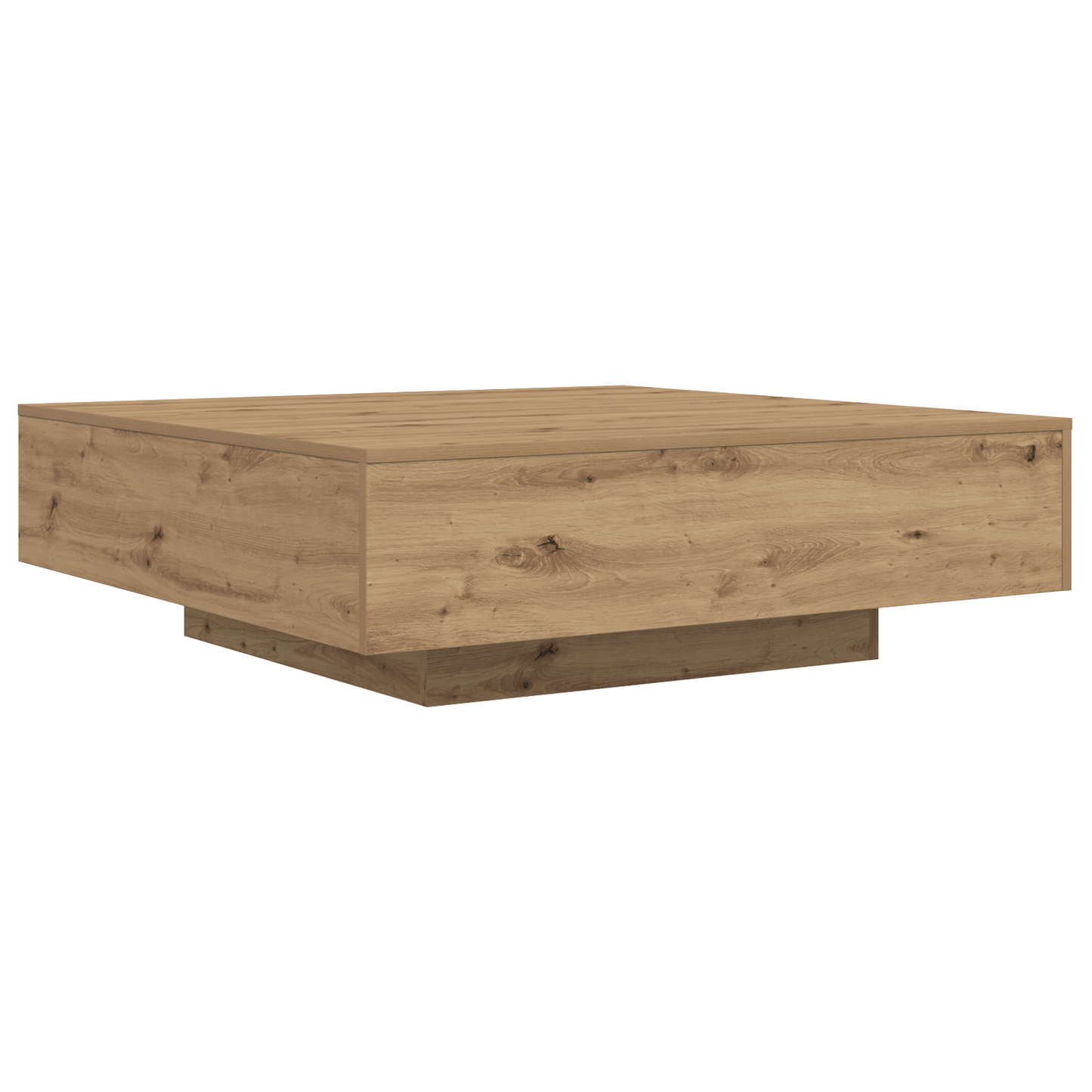 Sofabord Med Led Lys Artisan Eg 100X100X31 Cm