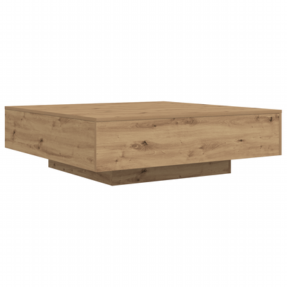 Sofabord Med Led Lys Artisan Eg 100X100X31 Cm