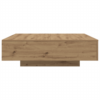Sofabord Med Led Lys Artisan Eg 100X100X31 Cm