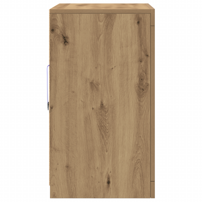 Sideboard Med Led-Lys Artisan Eg 41X37X67 Cm