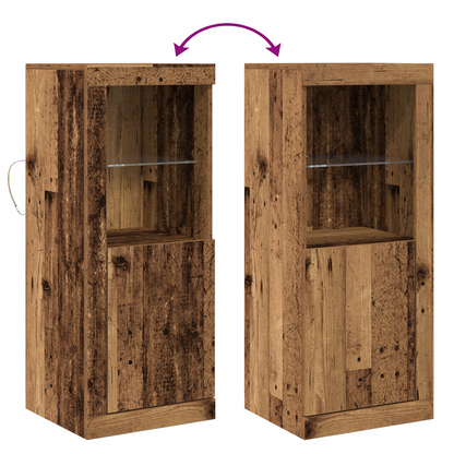 Sideboard Brun 41 X 37 X 100 Cm Konstrueret Træ