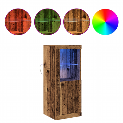 Sideboard Brun 41 X 37 X 100 Cm Konstrueret Træ