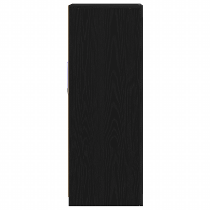 Sideboard Sort 41 X 37 X 100 Cm Konstrueret Træ
