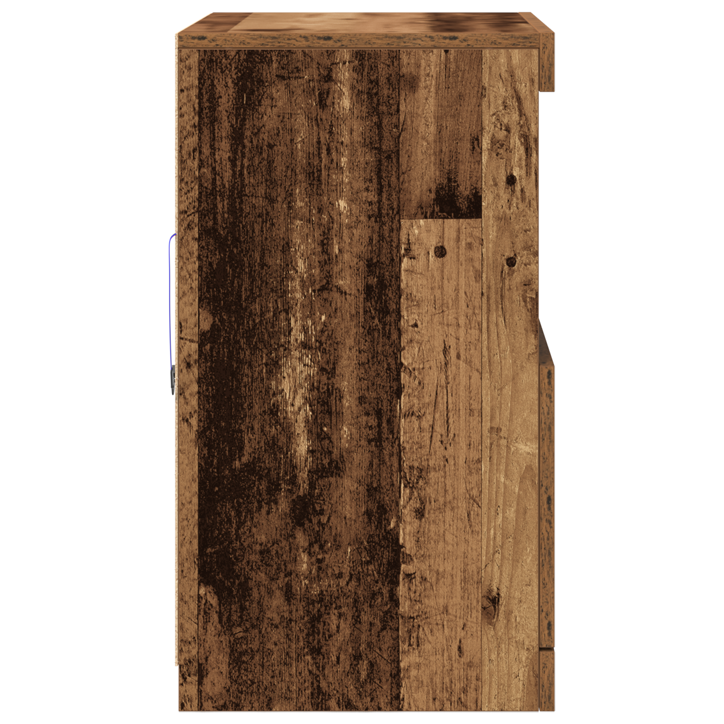 Sideboard Brun 60 X 37 X 67 Cm Konstrueret Træ