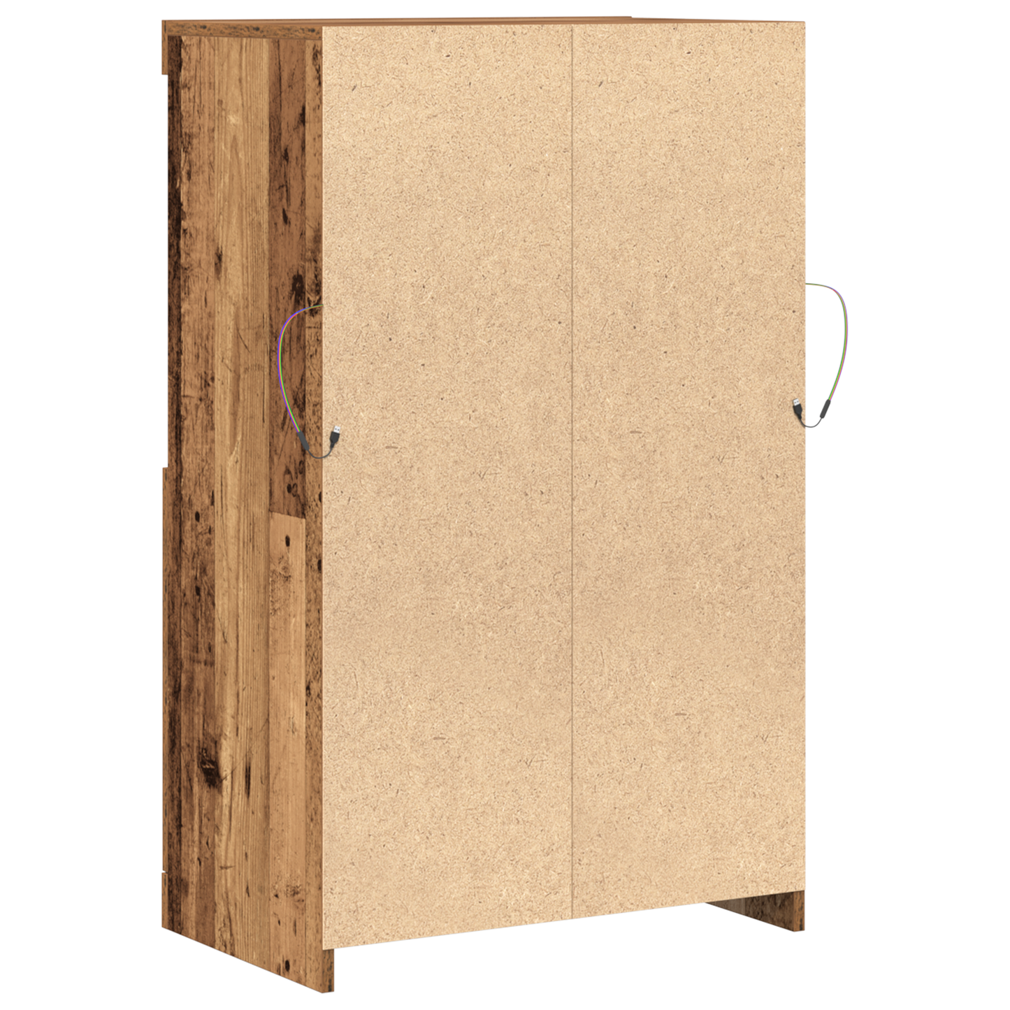 Sideboard Brun 60 X 37 X 100 Cm Konstrueret Træ