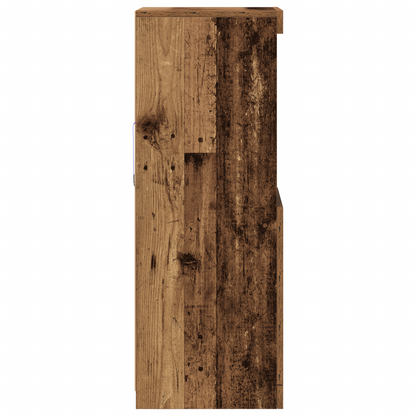 Sideboard Gammelt Træ 41 X 37 X 100 Cm Konstrueret Træ