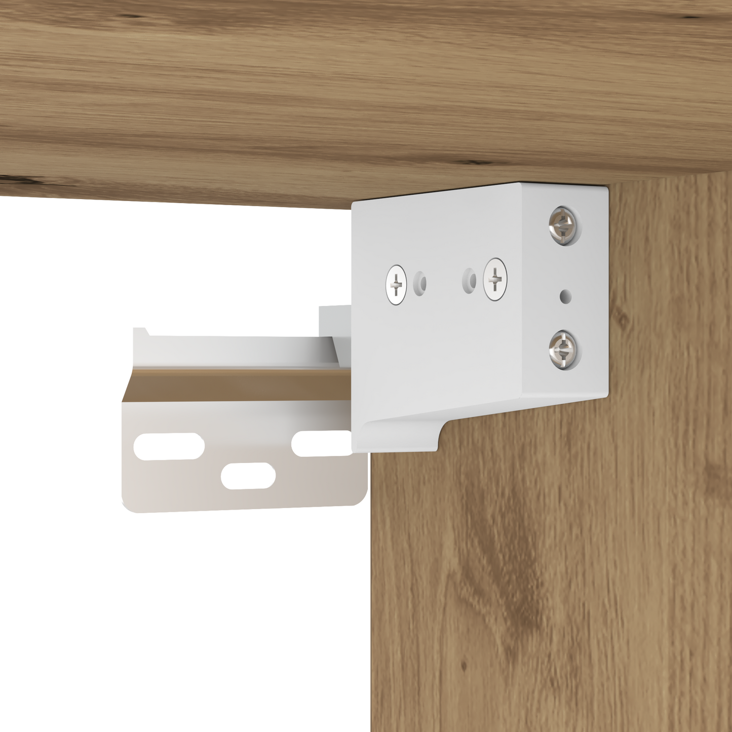 Sengebord Med Led Væghængt Artisan Eg 50X39X41 Cm