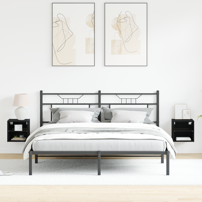 Tv-Skab 2 Dele Sort 30 X 28.5 X 30 Cm Konstrueret Træ