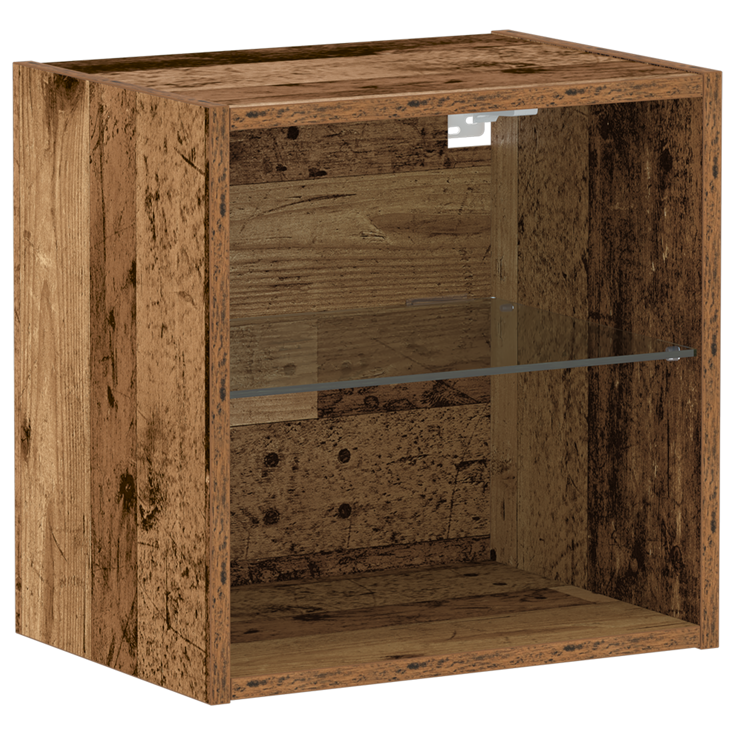 Flydende Hylde Gamle Træ 40X28,5X40 Cm Ingeniørtræ