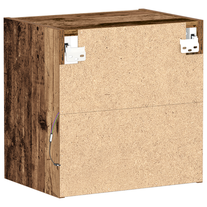 Flydende Hylde Gamle Træ 40X28,5X40 Cm Ingeniørtræ