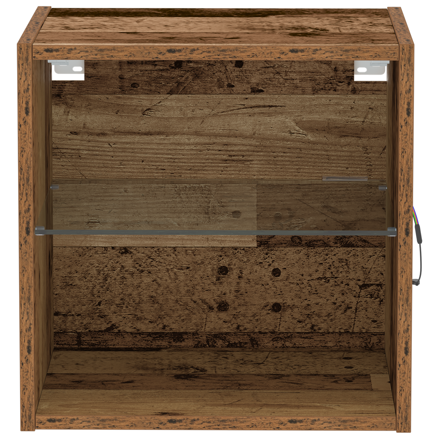 Flydende Hylde Gamle Træ 40X28,5X40 Cm Ingeniørtræ