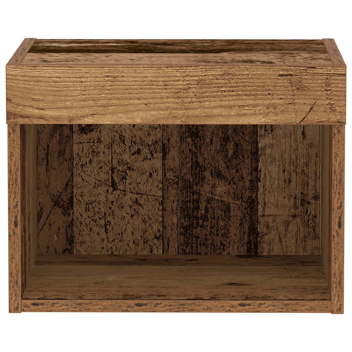 Tv-Skab Vægmonteret Gammelt Træ 40 X 30 X 30 Cm Konstrueret Træ