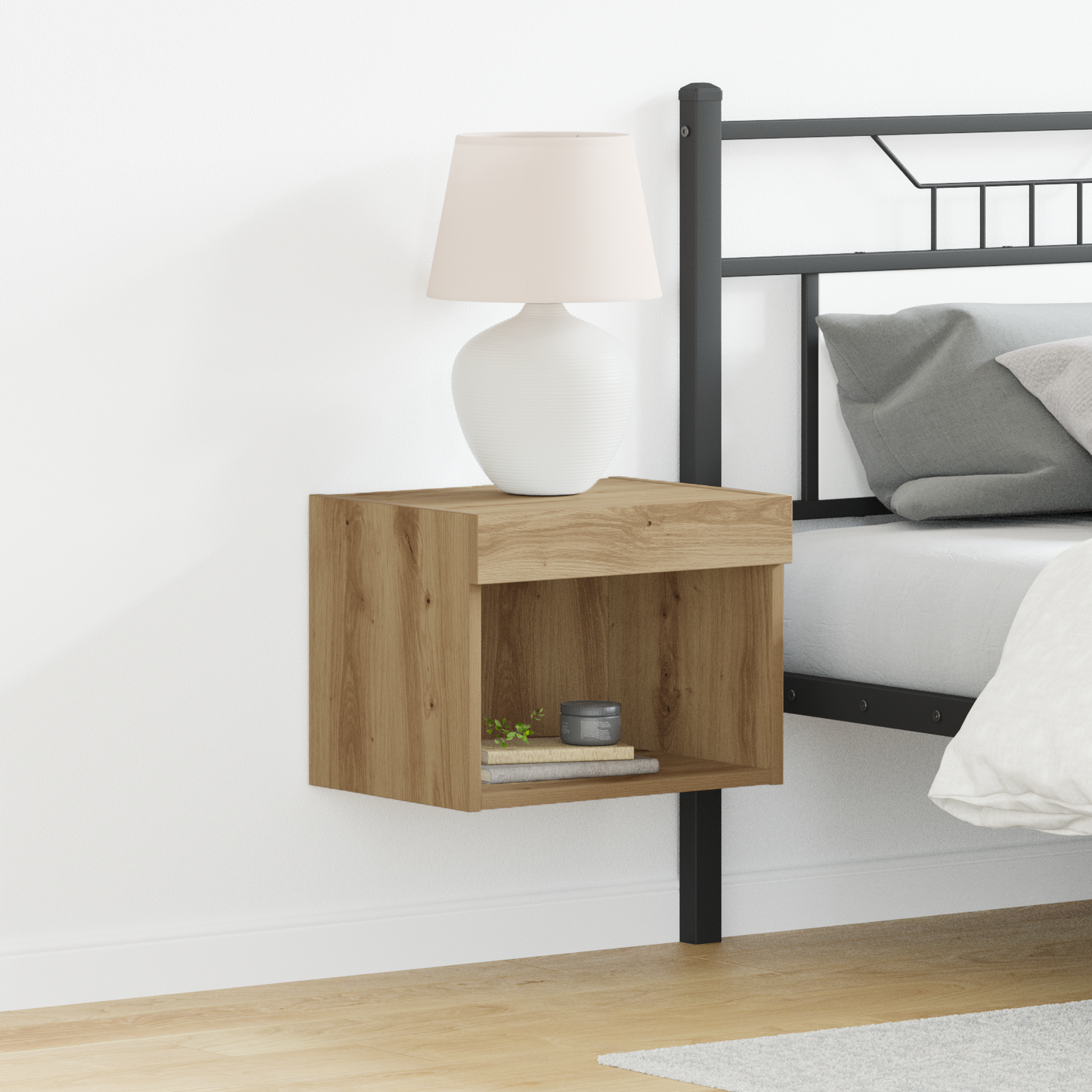 Tv-Skab Artisan Egetræ 40 X 30 X 30 Cm Konstrueret Træ