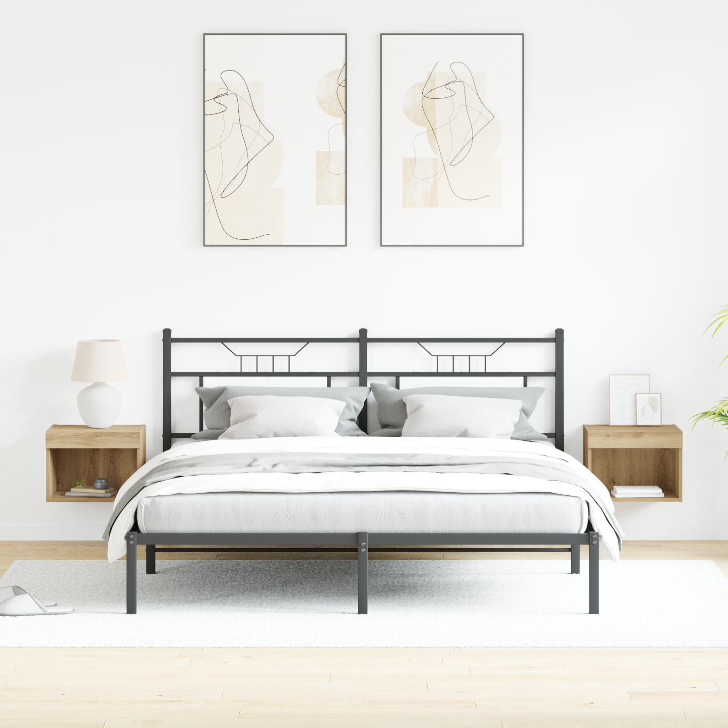 Tv-Skab 2 Dele Artisan Eg 40 X 30 X 30 Cm Konstrueret Træ