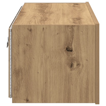 Tv Vægskab Artisan Eg 80 X 35 X 31 Cm Konstrueret Træ