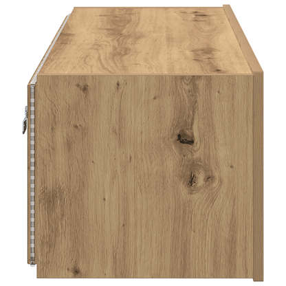 Tv Vægskab Artisan Eg 100 X 35 X 31 Cm Konstrueret Træ