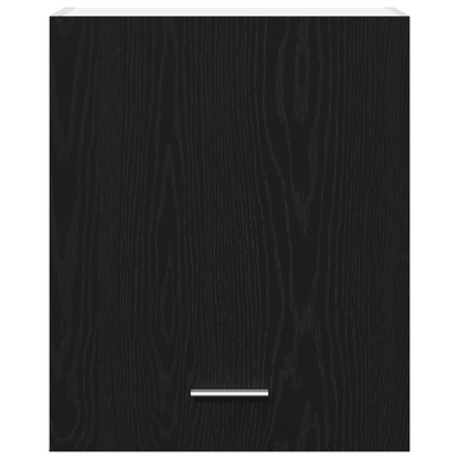 Hængende Skabe - 2 Pak - Sort Eg, 100X31X60 Cm - Fremstillet Af Konstrueret Træ