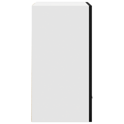 Hængende Skabe - 2 Pak - Sort Eg, 100X31X60 Cm - Fremstillet Af Konstrueret Træ