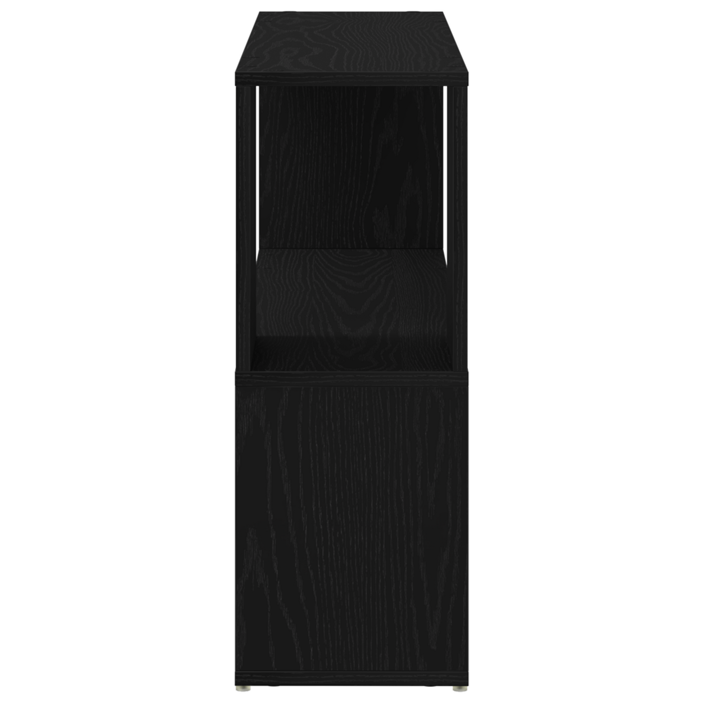 Underholdningscenter Sort 100 X 24 X 63 Cm Konstrueret Træ