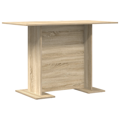 Spisebord Sonoma Eg 110X60X75 Cm Konstrueret Træ