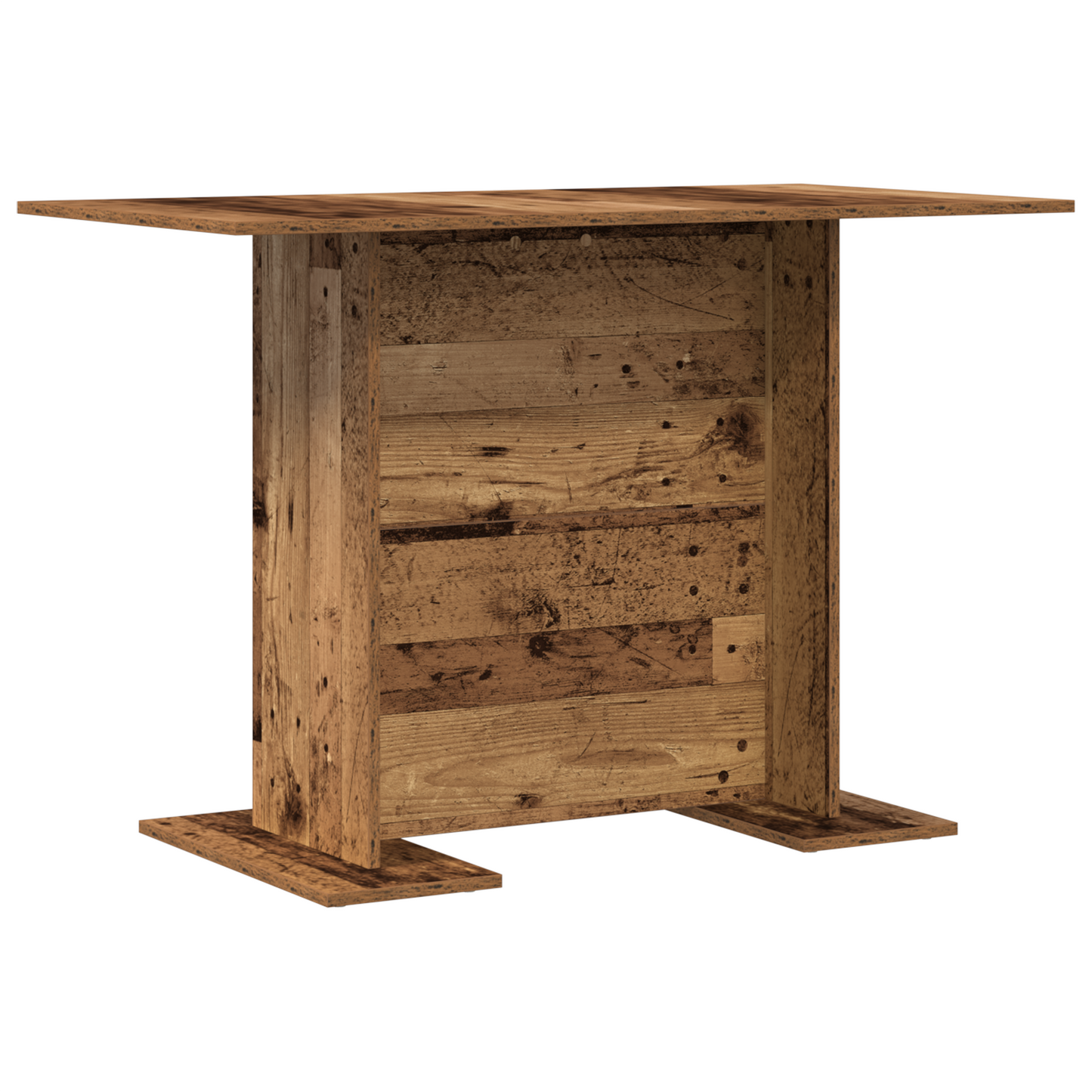 Spisebord Gammelt Træ 110X60X75 Cm Konstrueret Træ