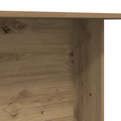 Spisebord Artisan Egetræ 110X60X75 Cm Konstrueret Træ