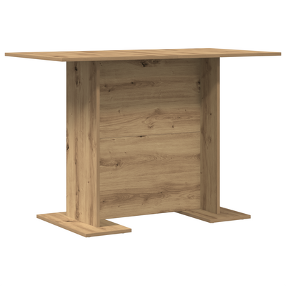 Spisebord Artisan Egetræ 110X60X75 Cm Konstrueret Træ