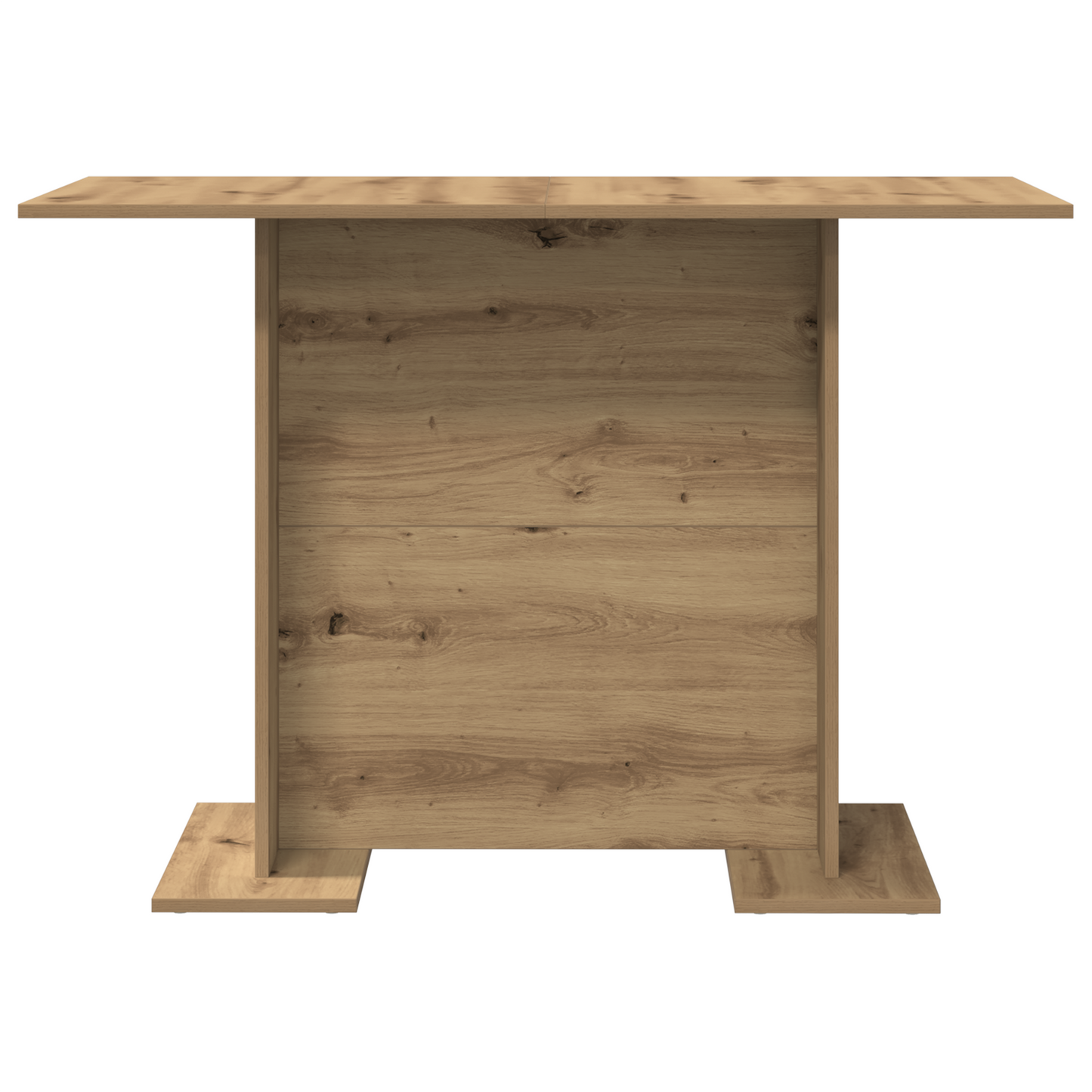 Spisebord Artisan Egetræ 110X60X75 Cm Konstrueret Træ