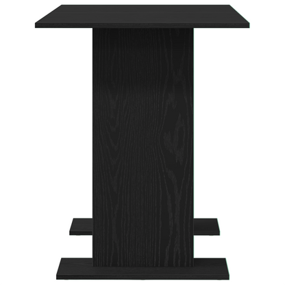 Spisebord Sort Eg 110X60X75 Cm Konstrueret Træ