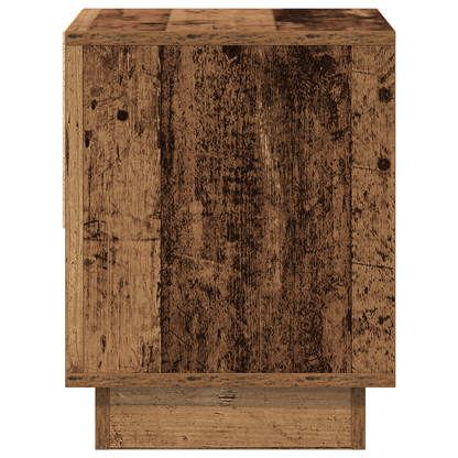 Sengebord Gammelt Træ 45X34X44 Cm Engineered Wood