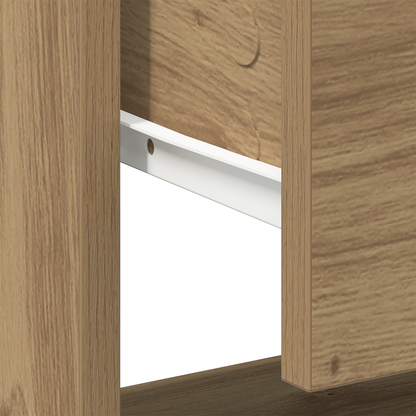 Sengebord 2 Stk Artisan Eg 45X34X47 Cm Ingeniørtræ