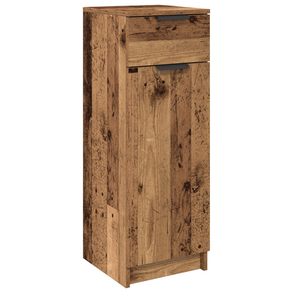 Badeværelse Skab Gamle Træ 32X34X90 Cm Ingeniørtræ