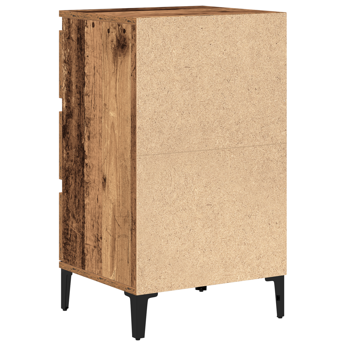 Sengebord Gammelt Træ 40X35X70 Cm Ingeniørtræ