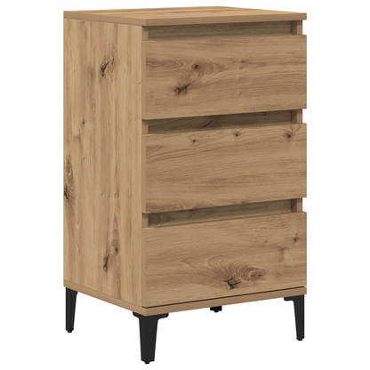 Sengebord Artisan Eg 40X35X70 Cm Konstrueret Træ