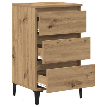 Sengebord Artisan Eg 40X35X70 Cm Konstrueret Træ
