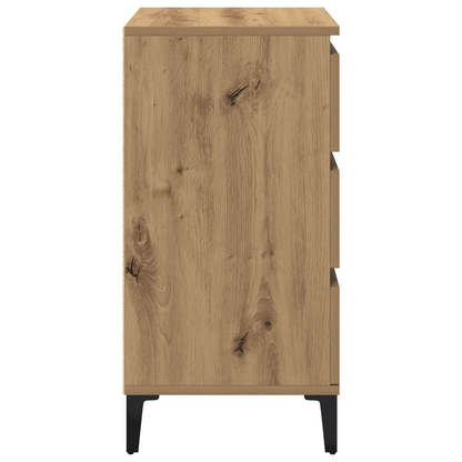 Sengebord Artisan Eg 40X35X70 Cm Konstrueret Træ
