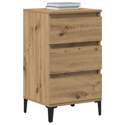 Sengebord Artisan Eg 40X35X70 Cm Konstrueret Træ