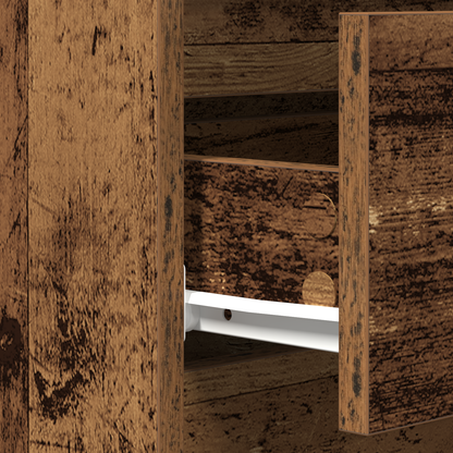 Sideboard Gammelt Træ 60 X 35 X 70 Cm Konstrueret Træ