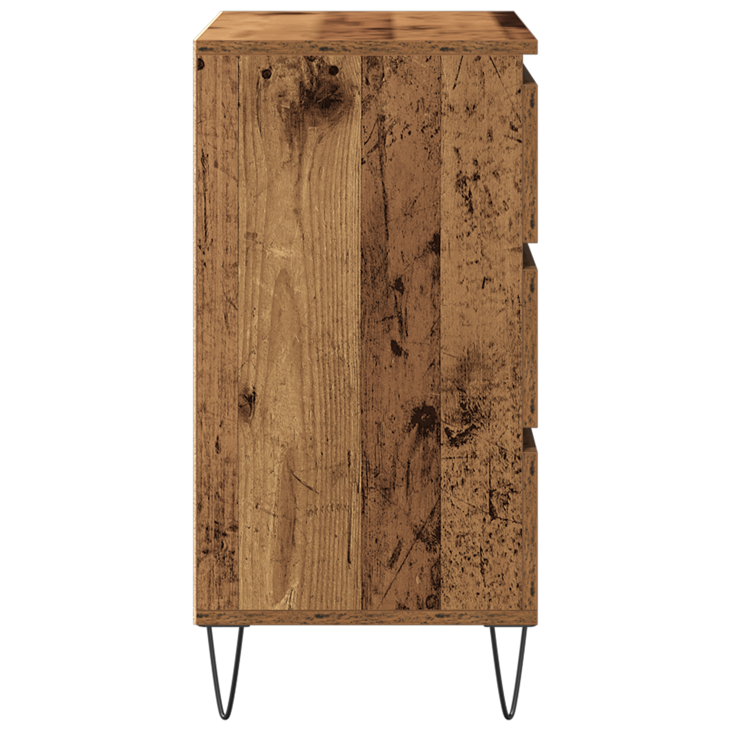 Sideboard Gammelt Træ 60 X 35 X 70 Cm Konstrueret Træ