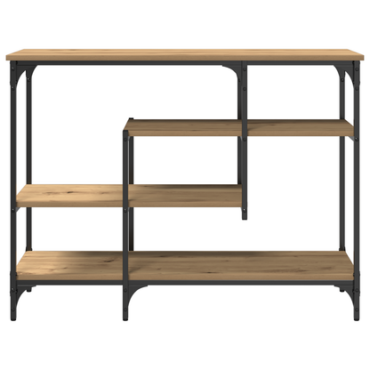 Konsolbord Artisan Eg 100X35X75 Cm Ingeniørtræ & Stål
