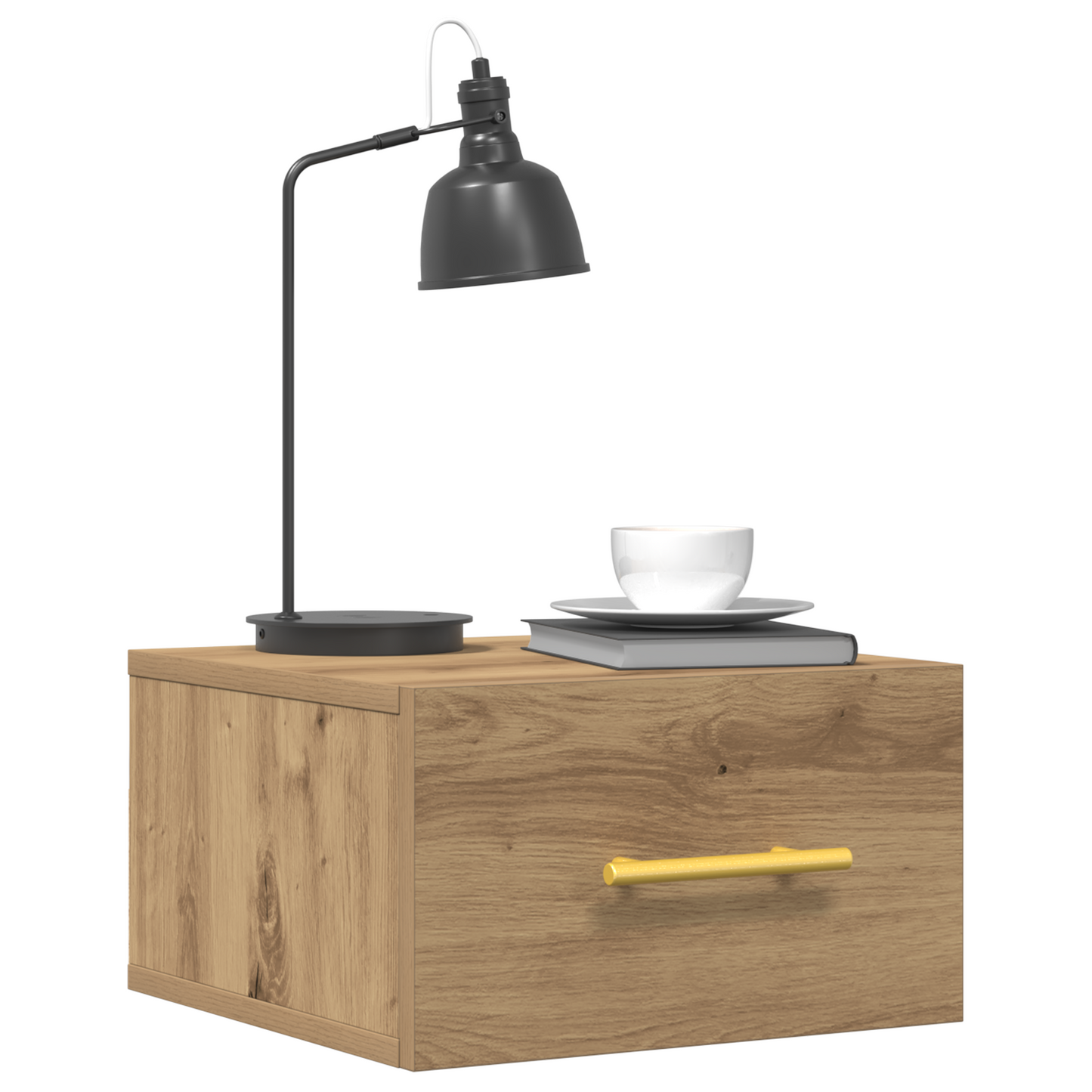 Sengbord Væghængt Artisan Eg 35X35X20 Cm