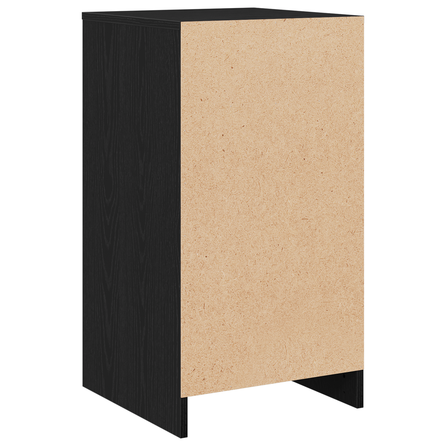 Skænk Sort Eg 40X41X75 Cm Konstrueret Træ