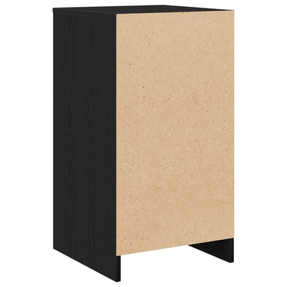 Skænk Sort Eg 40X41X75 Cm Konstrueret Træ
