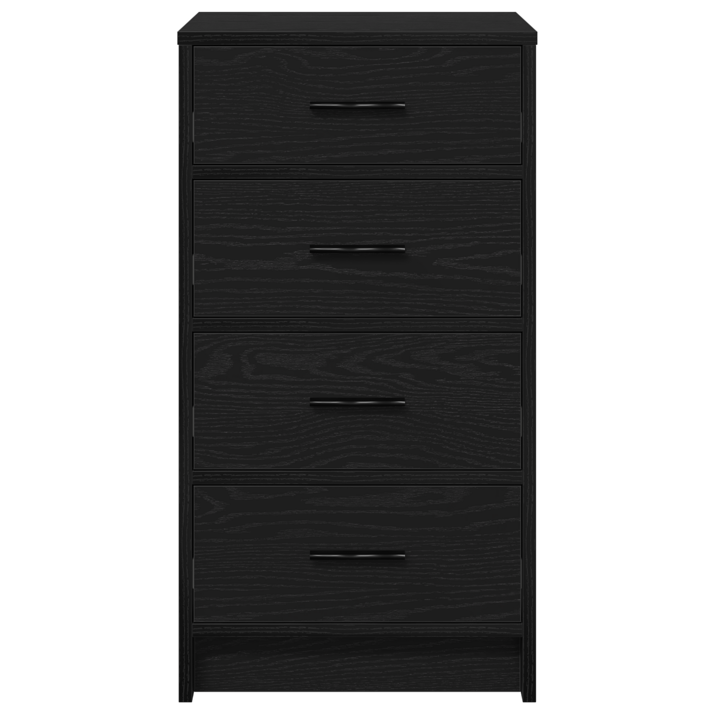 Skænk Sort Eg 40X41X75 Cm Konstrueret Træ