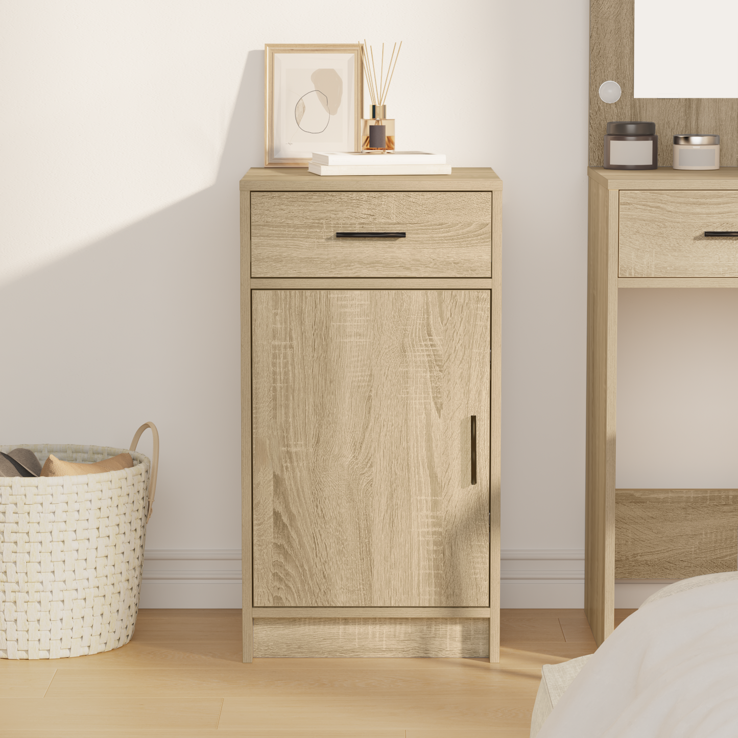 Sideboard Sonoma-Eg 40 X 40.5 X 75 Cm Konstrueret Træ